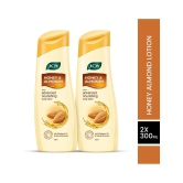 Joy Honey & Almonds Advanced Nourishing Body Lotion, For Normal to Dry skin (Pack of 2 X 300 ml)