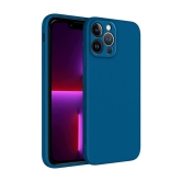 Winble iPhone 13 Pro Back Cover Case Liquid Silicone (Blue)