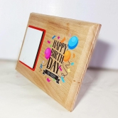 Achchha Gift Personalized Birthday gift Wooden Photo Frame Gift for Birthday - eco friendly zero plastic gift