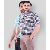 DESHBANDHU DBK - Multicolor Cotton Regular Fit Mens Casual Shirt ( Pack of 2 ) - None