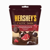 Hersheys Exotic Dark Pomegranate Flavored Center Chocolate 33.3G