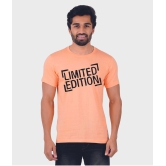 ferocious - Orange Cotton Regular Fit Men's T-Shirt ( Pack of 1 ) - None