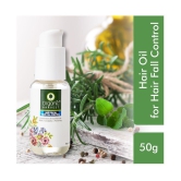 Organic Harvest Hair Oil for Hair Fall Control, Makes Hair Thicker & Stronger, Ideal for All Hair Types - 50ml