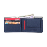 samtroh Blue Fabric Mens Two Fold Wallet ( Pack of 1 ) - Blue