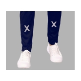 Anand Navy Blue Lycra Mens Joggers ( Pack of 1 ) - None