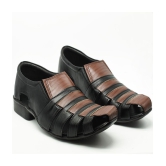 Dream Makers - Black Men's Sandals - None