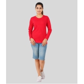 ferocious - Red Cotton Regular Fit Women's T-Shirt ( Pack of 1 ) - None