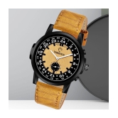 Versatile - Tan Leather Chronograph Mens Watch