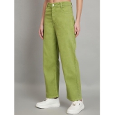 AngelFab - Green Denim Flared Women''s Jeans ( Pack of 1 ) - None