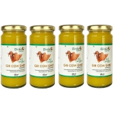 Birdie Superfoods -100% Pure A2 Gir Cow Desi Ghee Through Vedic Bilona Method (Glass Bottle- 250 ml x3 Plus 250 ml Free combo )