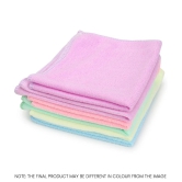 HOMETALES Multicolor 250 GSM Microfiber Car Cleaning Cloth For Automobile car accessories( Pack of 6 ) 40x40 cms