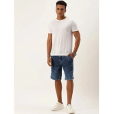 IVOC - Blue Cotton Blend Mens Denim Shorts ( Pack of 1 ) - None