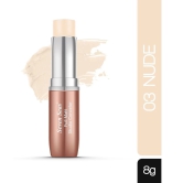 Seven Seas Full Matte Studio Concealer Stick | Full Coverage Concealer For Face Makeup (Nude)