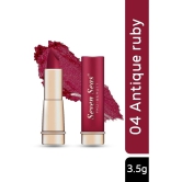 Seven Seas Classy Matte Full Coverage Long Lasting &Smudge Proof Matte Lipstikc (Antique Ruby 3.5g)