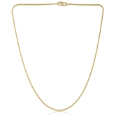 AanyaCentric Combo of 2 Gold Plated 22inches Long Fashion Chain - None