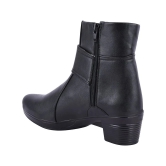 Shoetopia Black Womens Ankle Length Boots - None