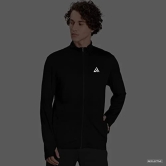 London Hills Full Sleeve Polyester Full Zip with Pocket Solid Mens Sports Track Standard Length Jacket