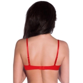 Amante Polyamide Push Up Bra - Red Single - 36B