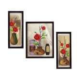 Indianara - Floral Painting With Frame