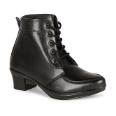 Commander Shoes - Black Women''s Ankle Length Boots - None