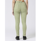 CEFALU - Green Denim Skinny Fit Womens Jeans ( Pack of 1 ) - None