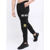 Ketch Slim Flat Mens Joggers - Black ( Pack of 1 ) - None