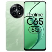 Realme C65 5G (Feather Green, 4GB RAM, 128GB Storage)| Expandable Upto 2TB | Upto 8GB Dynamic RAM | 50MP Rear Camera | 8MP Front Camera | Dimensity 6300 Processor