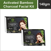 Soundarya Herbs Activated Bamboo Charcoal Facial Kit Pack of 2