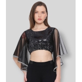 ALL WAYS YOU - Black Polyester Womens Crop Top ( Pack of 1 ) - L