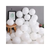 EMBASSY- BUDHIRAJA large size white ballons 50 pieces