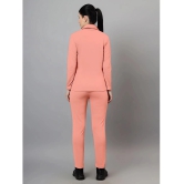 Diaz Peach Nylon Solid Tracksuit - Pack of 2 - None