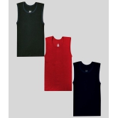 HAP Boys Multicolor Cotton Vest / Tank Top / Pack Of 3 - None