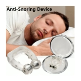 Dust N Shine Anti Snoring Device Silicone Nose Clip Relieve Snore Comfortable Sleep