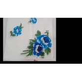 Blue Floral Handkerchief set of 12 pack