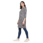 Antaran Grey Cotton Straight Kurti - M