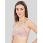 ILRASO - Purple Cotton Non Padded Women's T-Shirt Bra ( Pack of 1 ) - None