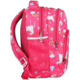 Da Tasche Pink Polyester Backpack For Kids