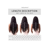 RefynHair - Nano Permanent Hair Extensions | 24 Inches | Natural Straight Texture | Natural Black | Set of 25