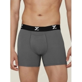 XYXX Modal Mens Trunks ( Grey Melange ) - None