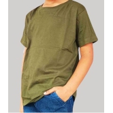 ferocious - Olive Cotton Boy's T-Shirt ( Pack of 1 ) - None