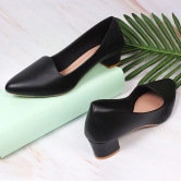 Women Heel Pump Black