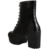 Shoetopia - Black Women''s Ankle Length Boots - None