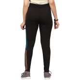 Aarika Girls Black-Blue Colour Track Pant - None