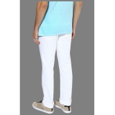 x20 - White Denim Skinny Fit Men's Jeans ( Pack of 1 ) - None