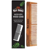 Man Arden Natural Kacchi Neem Wood Hair Comb For Healthy Scalp