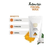 Turmeric Facial Wax Powder Painless Face Hair Removal with Skin-Brightening (Pack of 2)-One Size