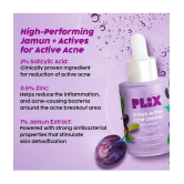 Plix 2% Salicylic Acid Jamun Active Acne Control Dewy Serum for Dark Spot Reduction(Pack of 2)