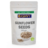 Kashvy salted & Roasted Sunflower Seeds 200 gm Unflavoured