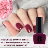 BANETION Nail Polish Non UV - Gel Finish Chip Resistant Seaweed Enriched Formula Long LastingCruelty and Toxic Free (9ml)