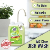 Wiz Dish Wash Liquid with Power of Lemon 5L Refill Can